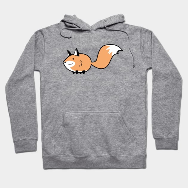 Pudgy Fox Hoodie by Hey Bob Guy